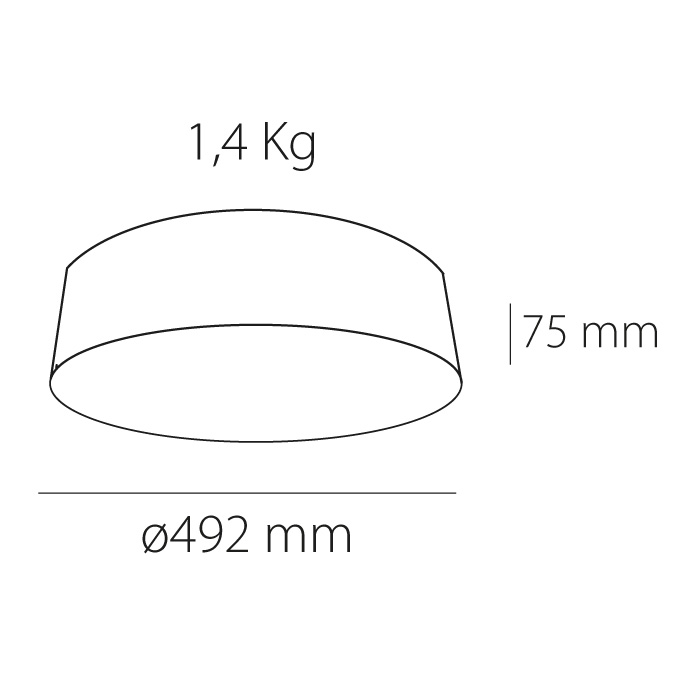 Athenas Bulb ø492 mm - Imagen 3