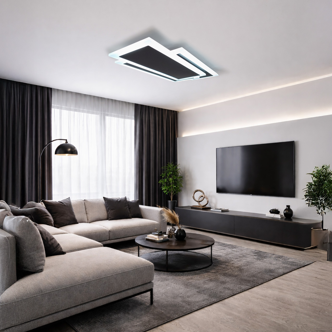 Plafón Orion Negro - Imagen 4